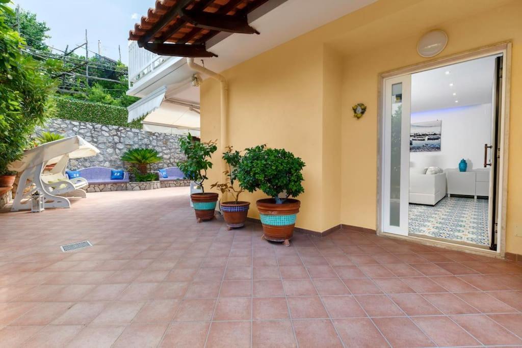 Villa La Zagara Bianca Massa Lubrense Exterior foto